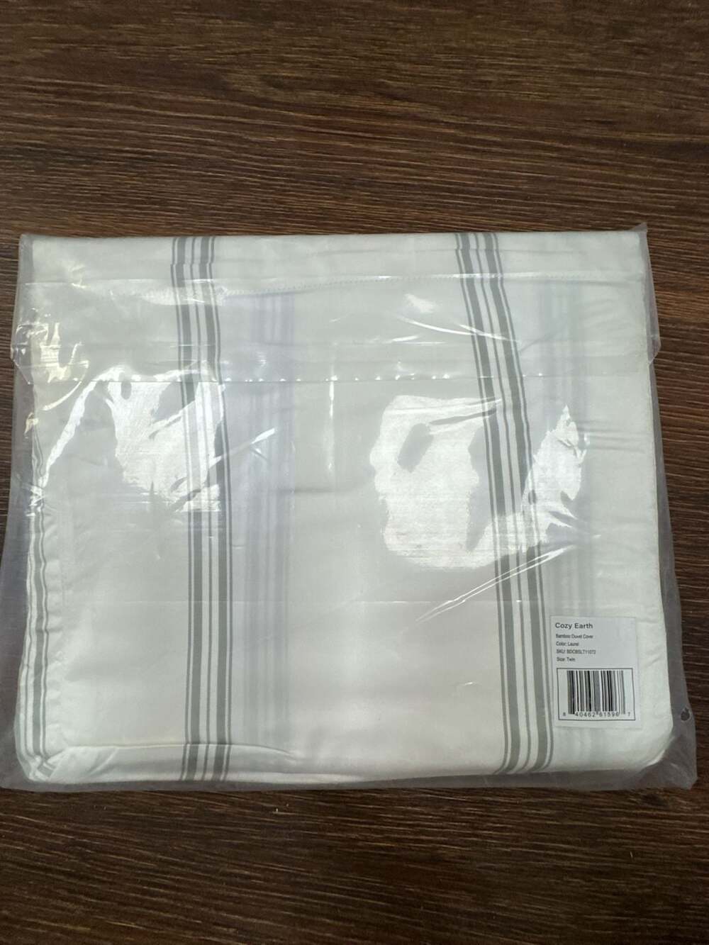 Cozy Earth Bamboo Duvet Cover in Laurel Twin/Twin XL